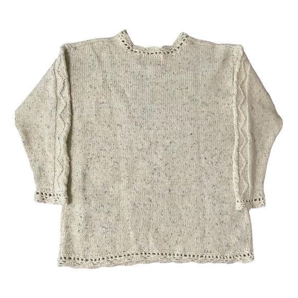 The Alpine JK Collection Sweater Women Size 14 16 Cable Knit Wool Blend Vintage - Picture 2 of 7